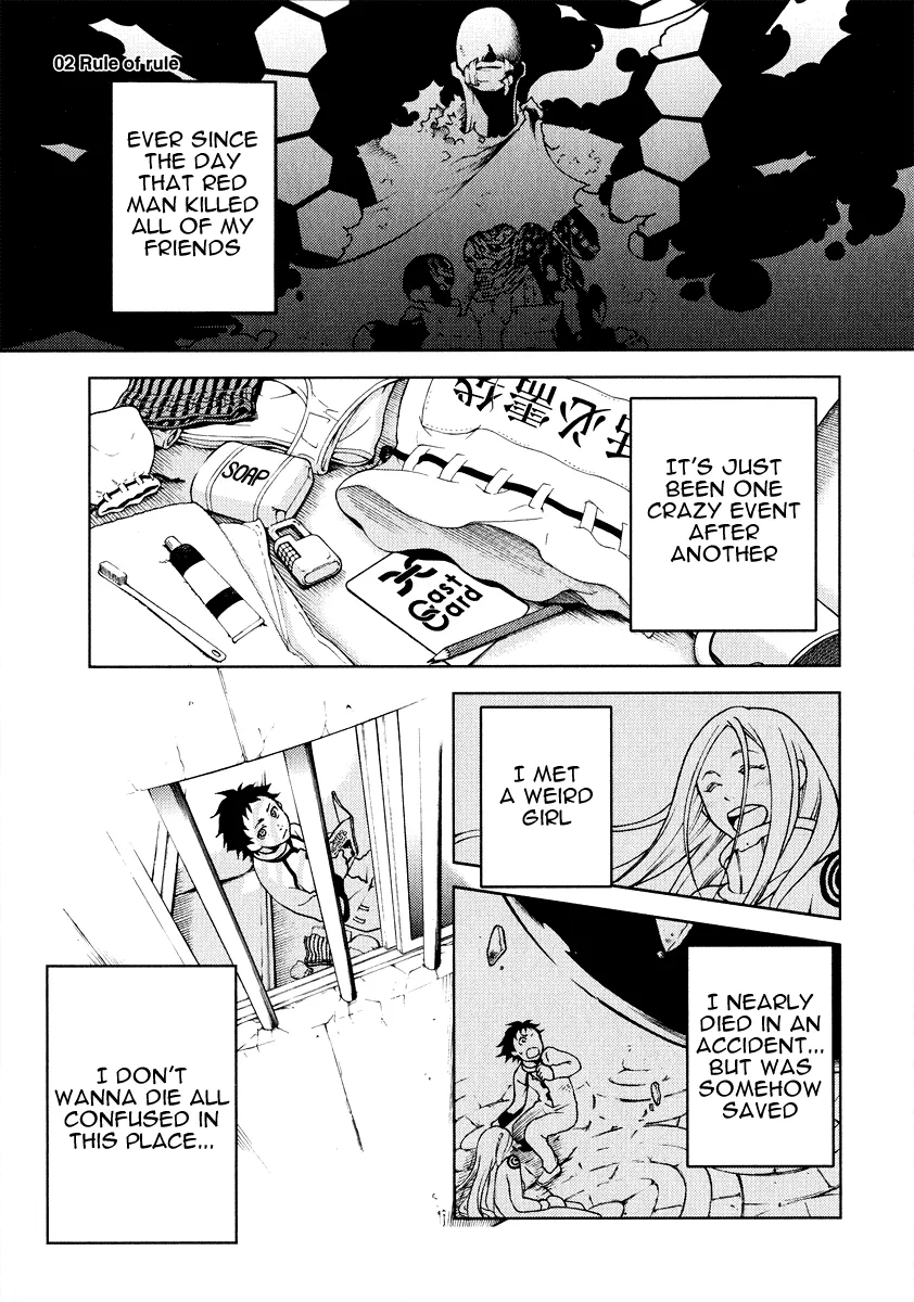 Read Deadman Wonderland Chapter 2 - RULE of Rule Online