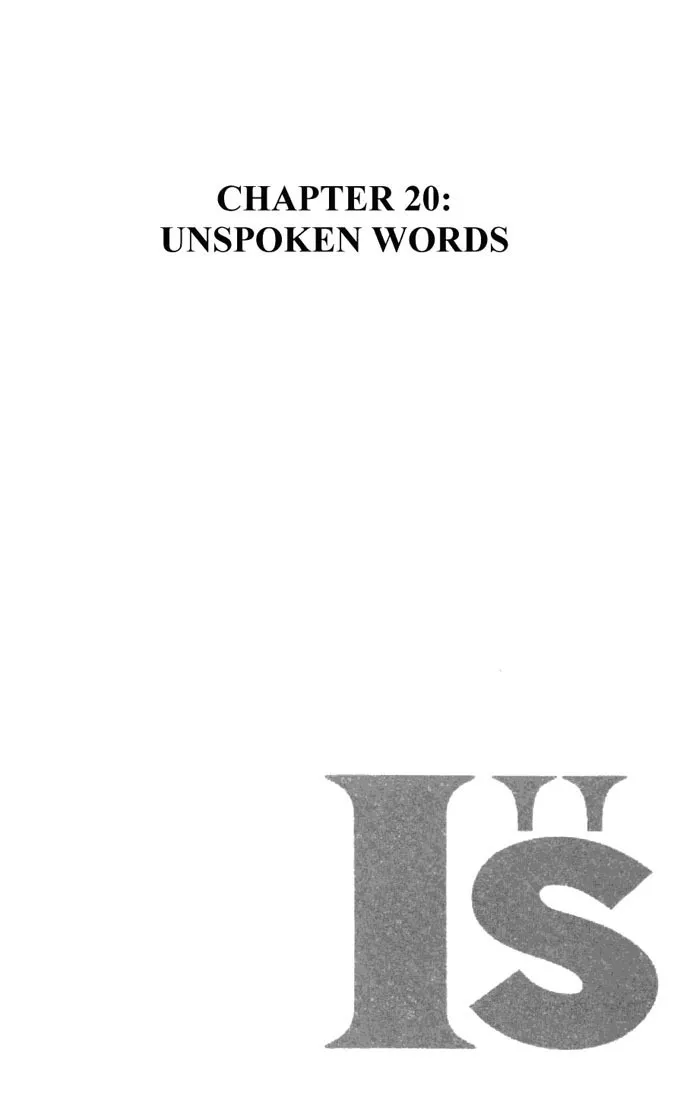 Read I”s Chapter 20 - Unspoken Words Online