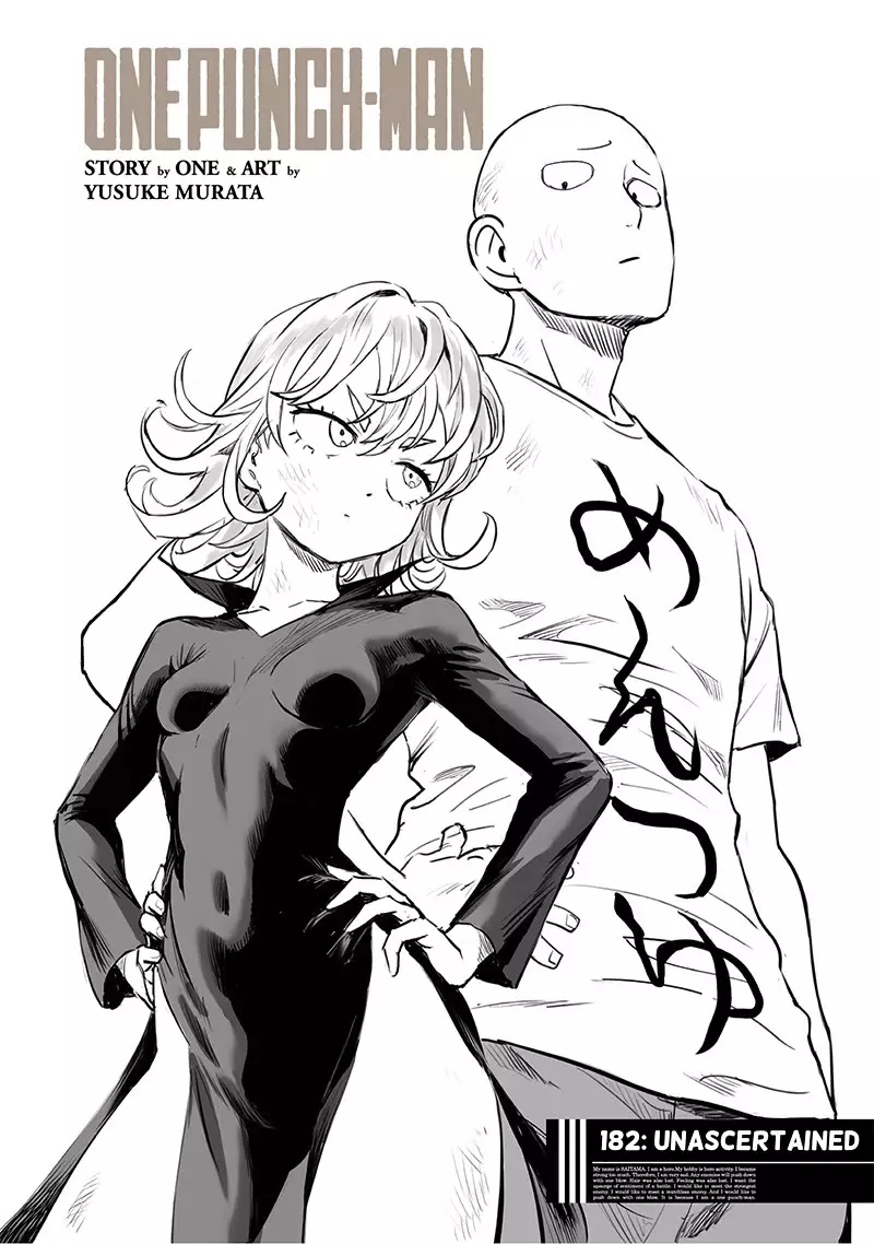 Read One Punch-Man Chapter 182 Online