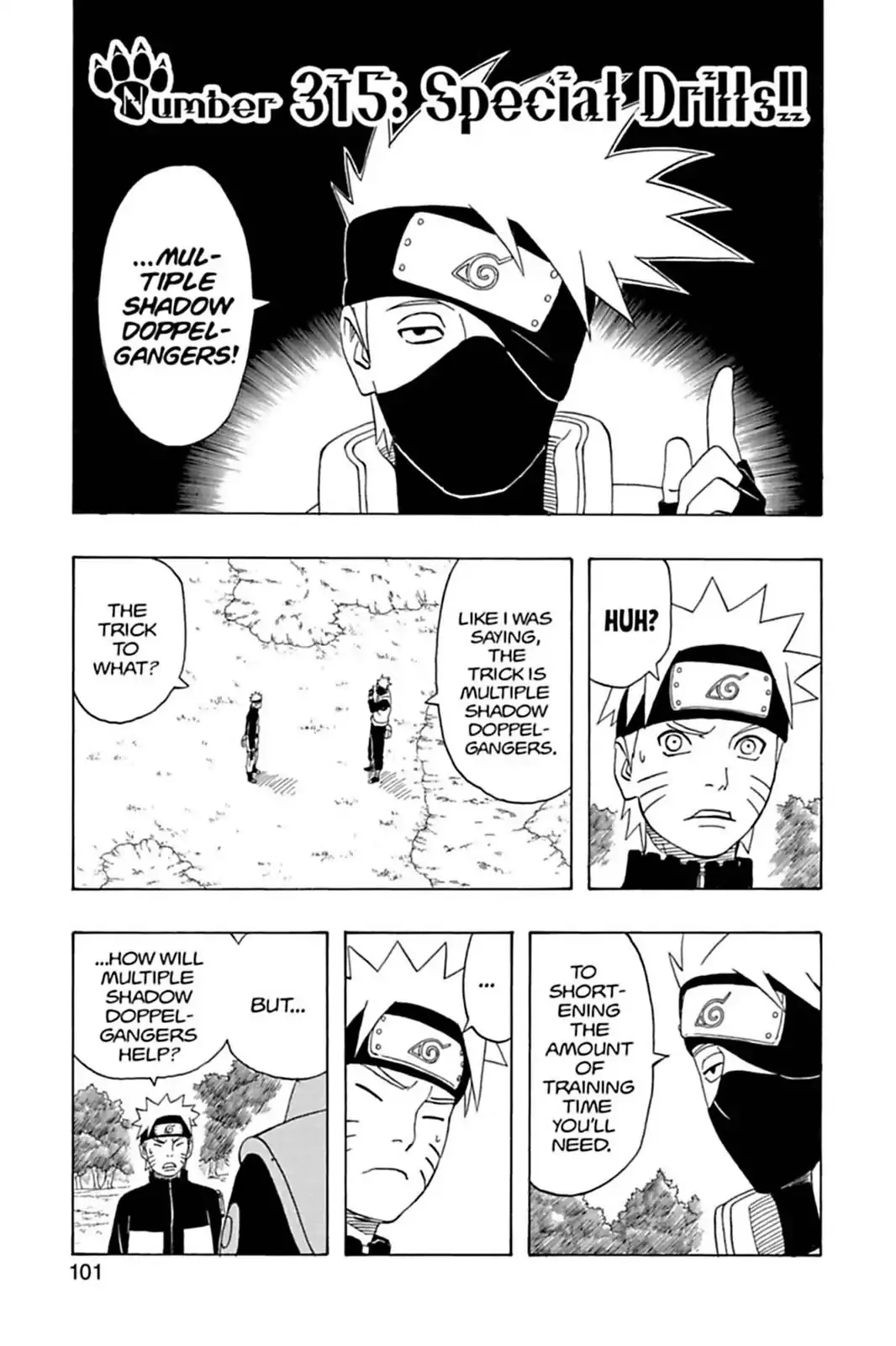 Read Naruto Chapter 315 - Special Drills!! Online