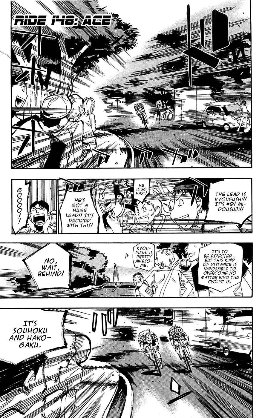 Read Yowamushi Pedal Chapter 148 - Ace Online