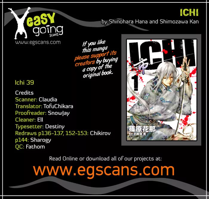 Read Ichi Chapter 39 - Confronting Tomorrow's Challenge [END] Online