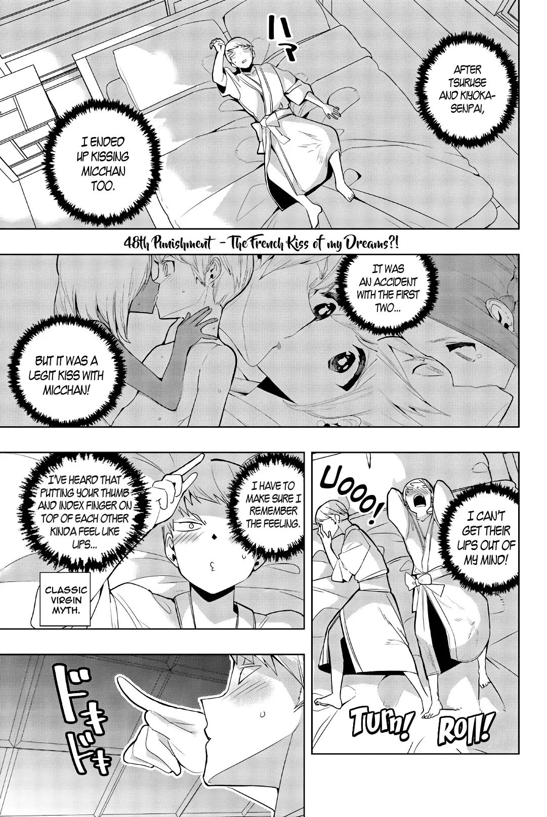 Read Houkago no Goumon Shoujo Chapter 48 - The French Kiss of my Dreams?! Online