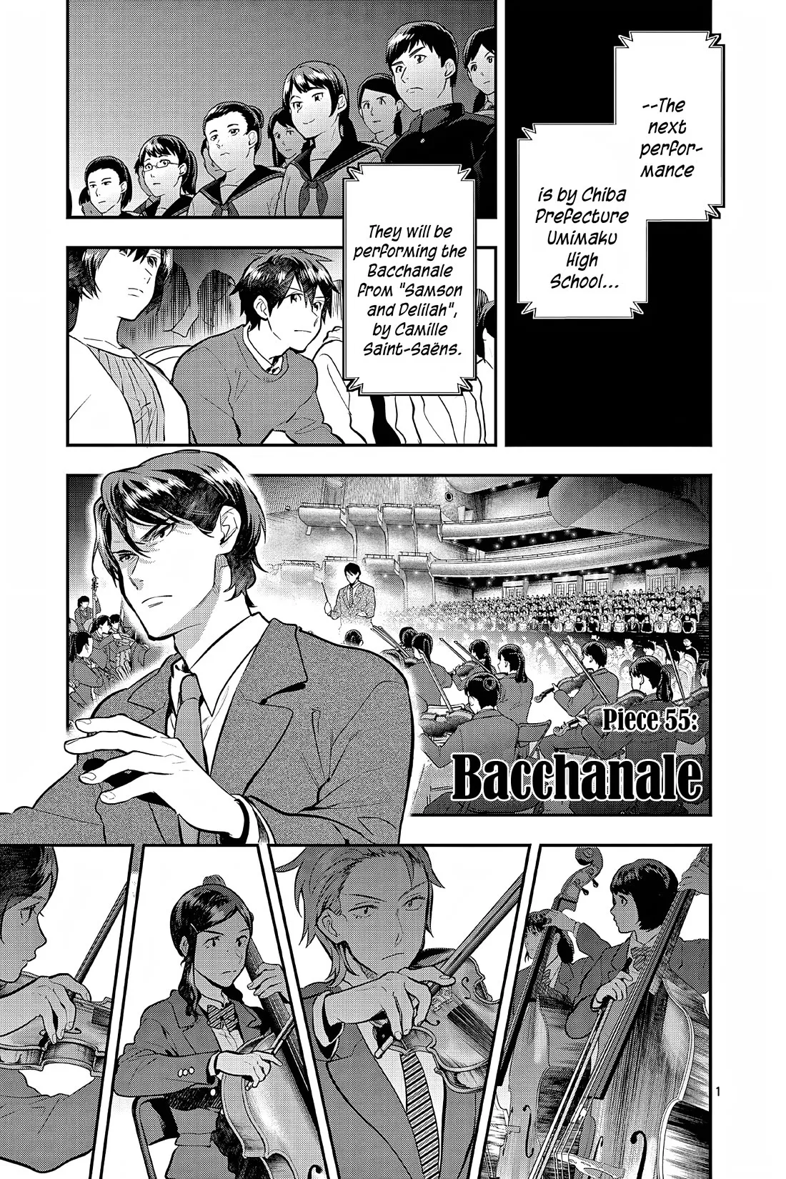 Read Ao no Orchestra Chapter 55 - Bacchanale Online