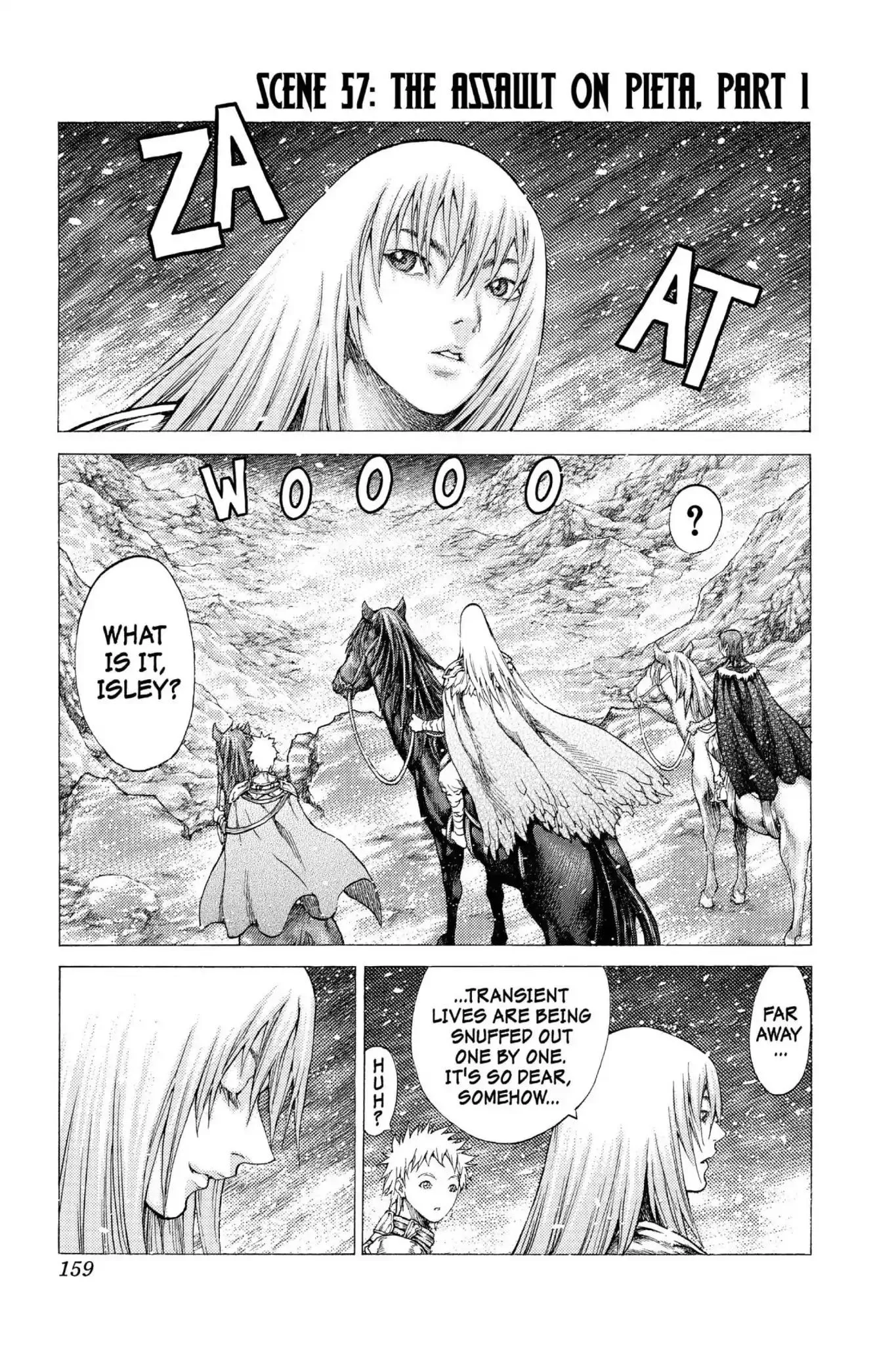 Read Claymore Chapter 57 - Vol.10 Scene 57: The Assault on Pieta, Part 1 Online