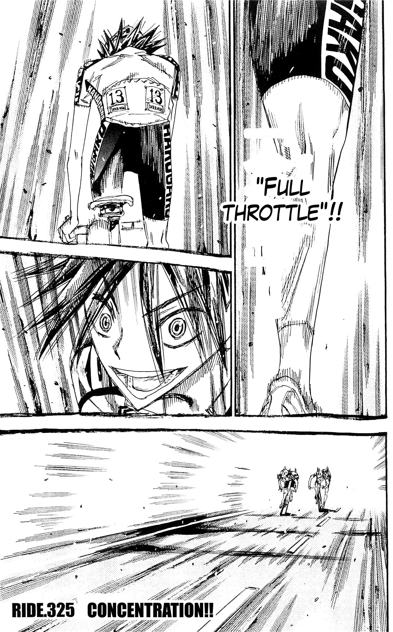 Read Yowamushi Pedal Chapter 325 - Concentration!! Online