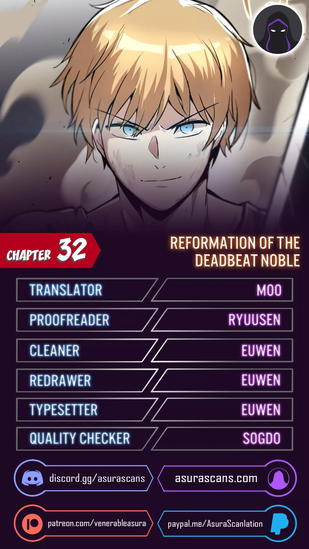 Read Reformation of the Deadbeat Noble Chapter 32 Online