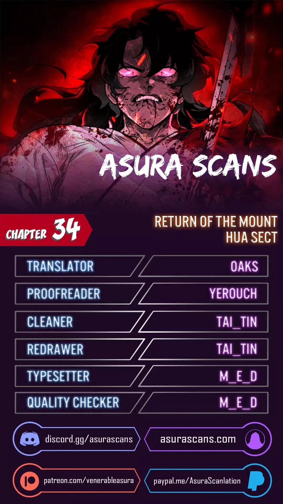 Read Return Of The Mount Hua Sect Chapter 34 Online