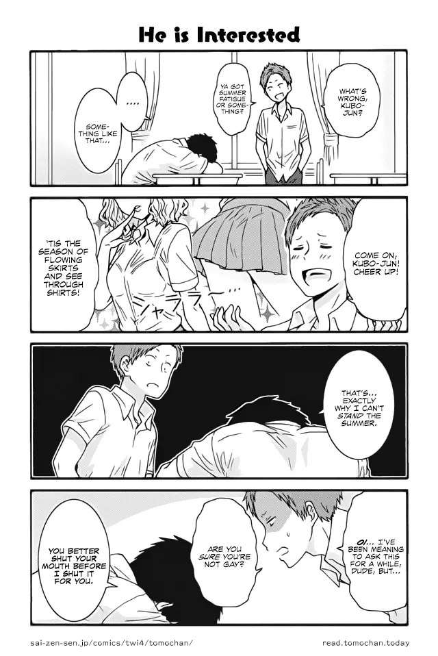 Read Tomo-chan wa Onna no ko! Chapter 321 - He Is Interested Online