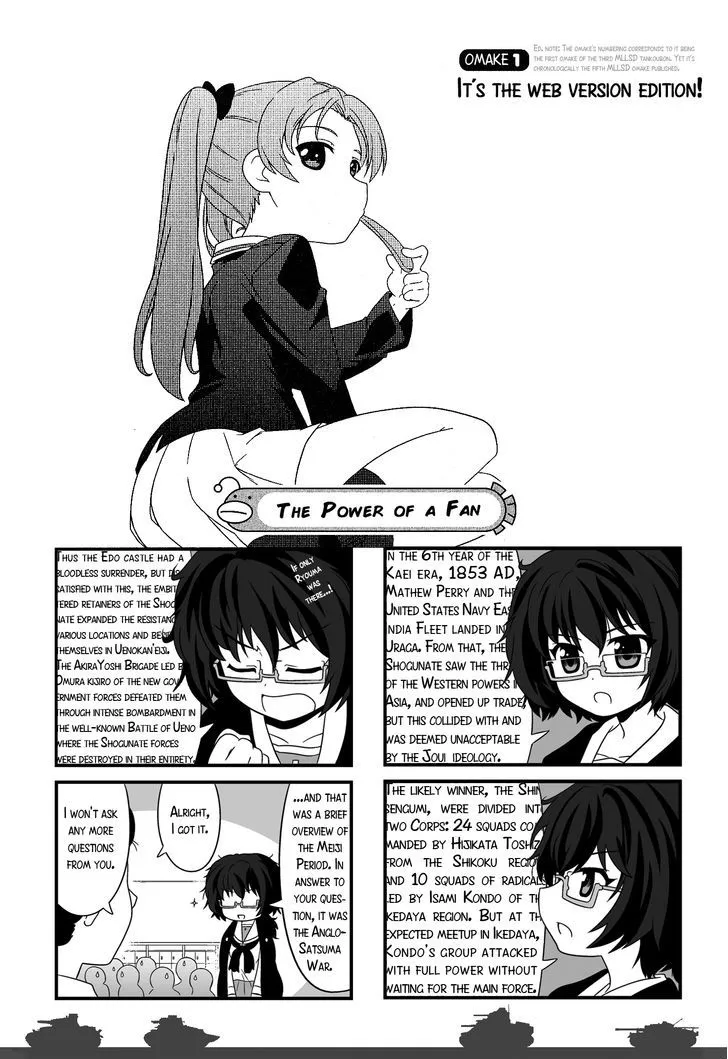 Read Girls & Panzer – Motto Love Love Sakusen desu! Chapter 20.1 - Omake 5 - It's the Web Version Edition! Online