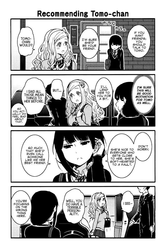 Read Tomo-chan wa Onna no ko! Chapter 113 - Recommanding Tomo-chan Online