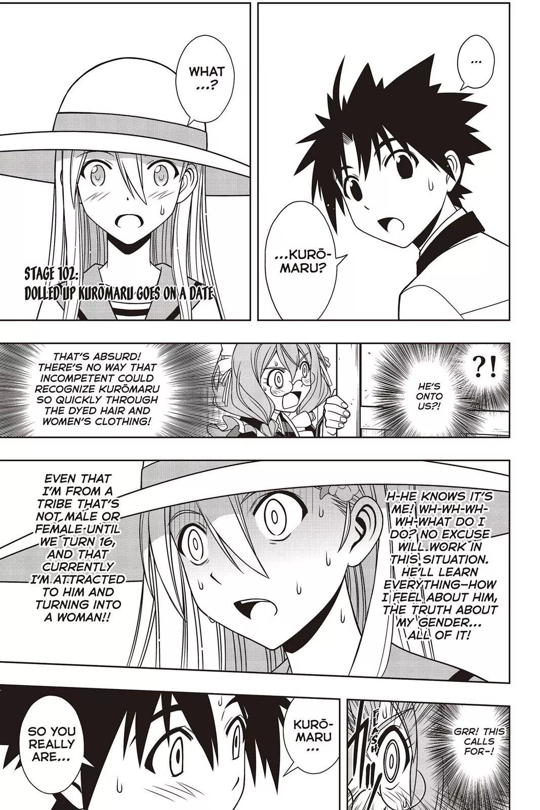 Read UQ HOLDER! Chapter 102 Online