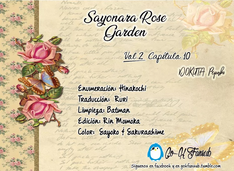 Read Goodbye, My Rose Garden Chapter 10 - The sea breeze disturbs the sun Online