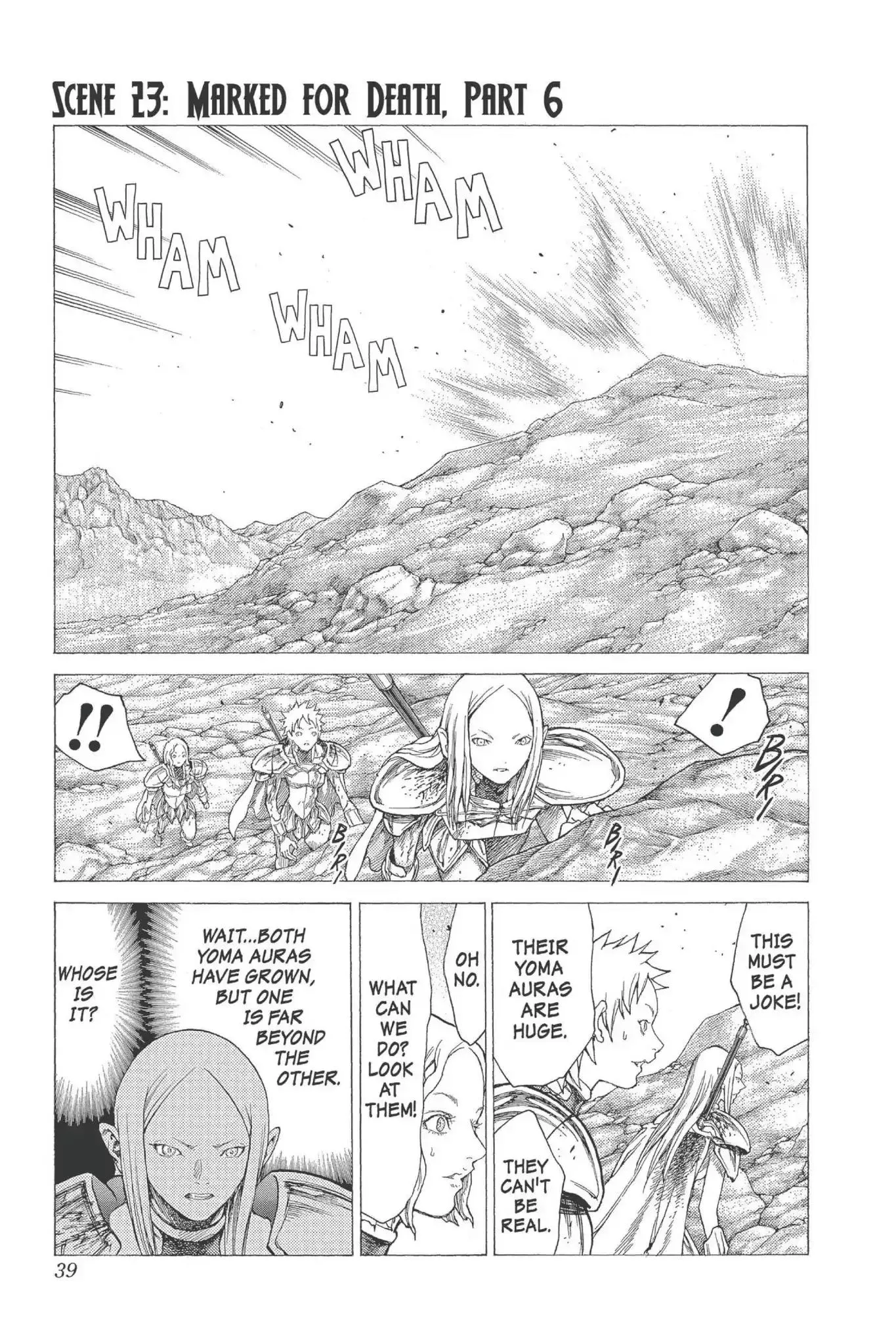 Read Claymore Chapter 23 - Vol.5 Scene 23: Marked for Death, Part 6 Online