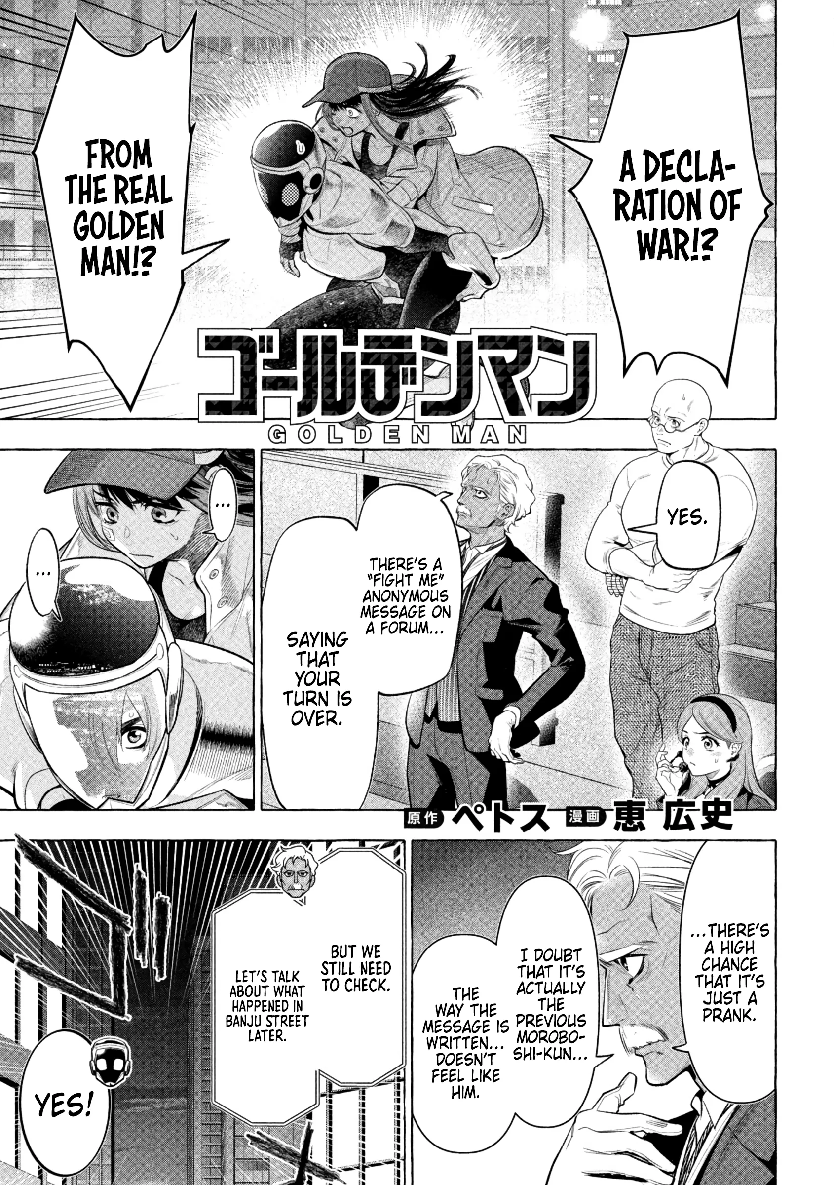 Read GOLDEN MAN Chapter 27 - Golden Man vs Golden Man Online