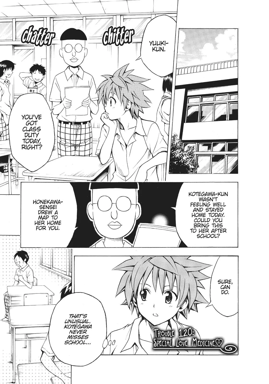 Read To Love Ru Chapter 120 Online