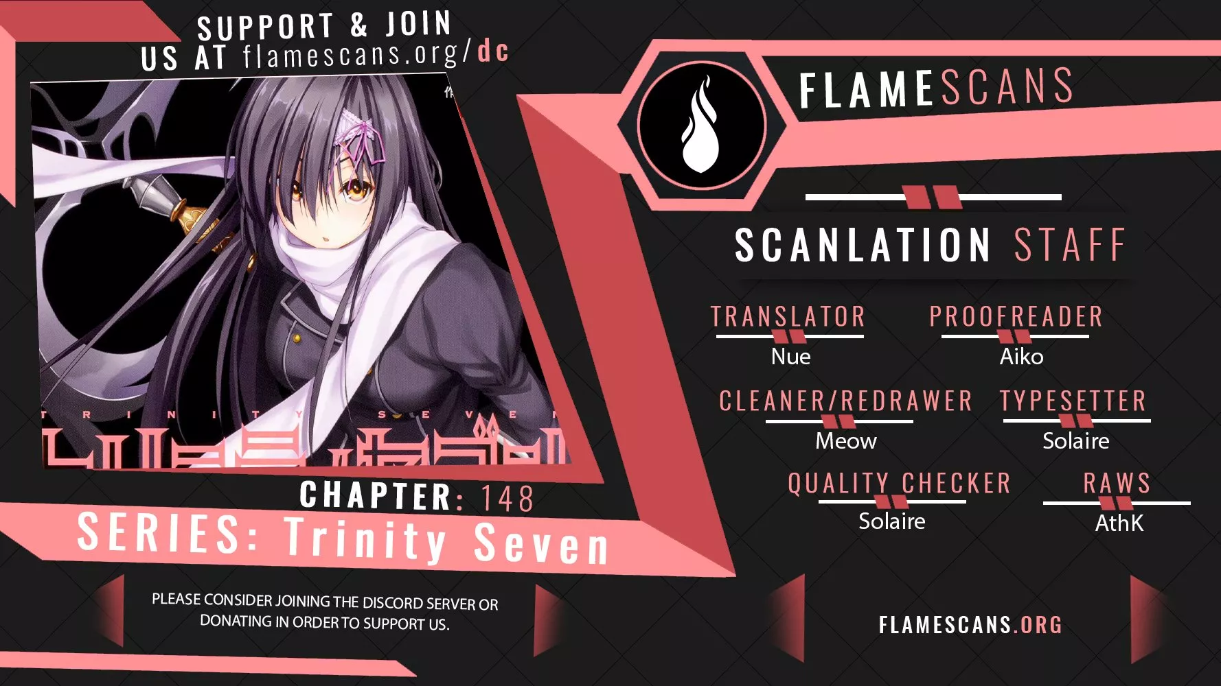 Read Trinity Seven Chapter 148 Online