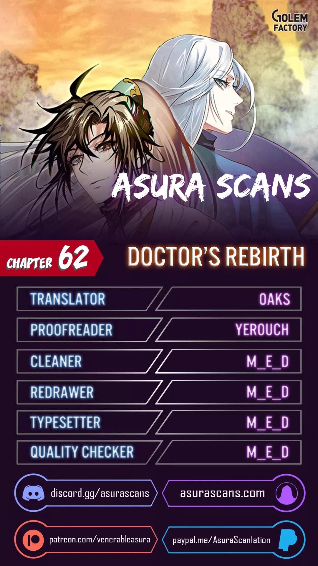 Read Doctor’s Rebirth Chapter 62 Online