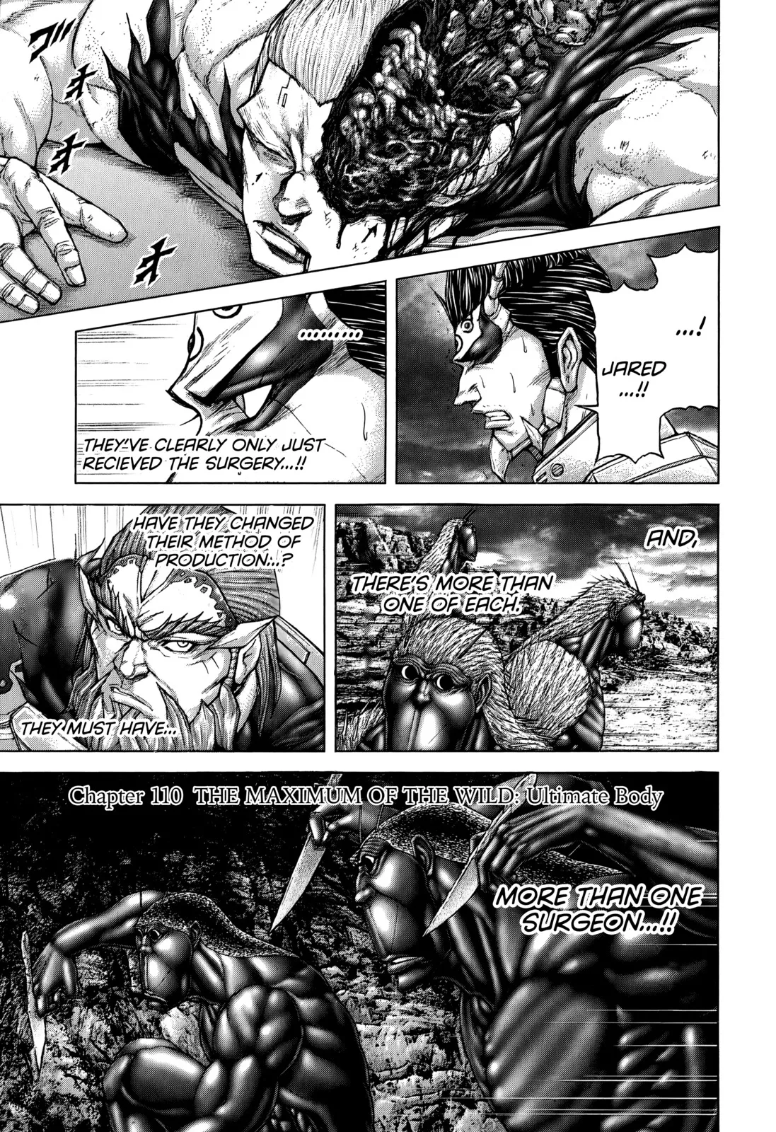 Read Terra Formars Chapter 110 - THE MAXIMUM OF THE WILD Ultimate Body Online