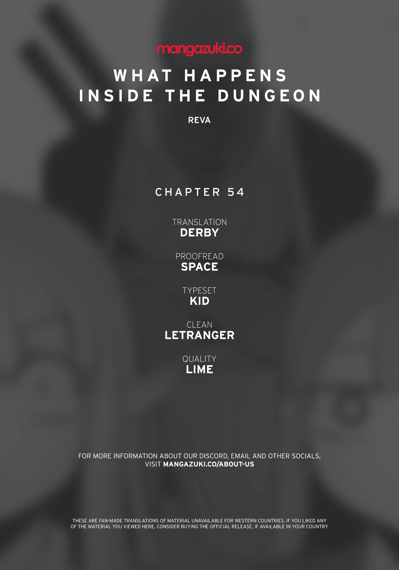 Read What Happens Inside the Dungeon Chapter 54 Online
