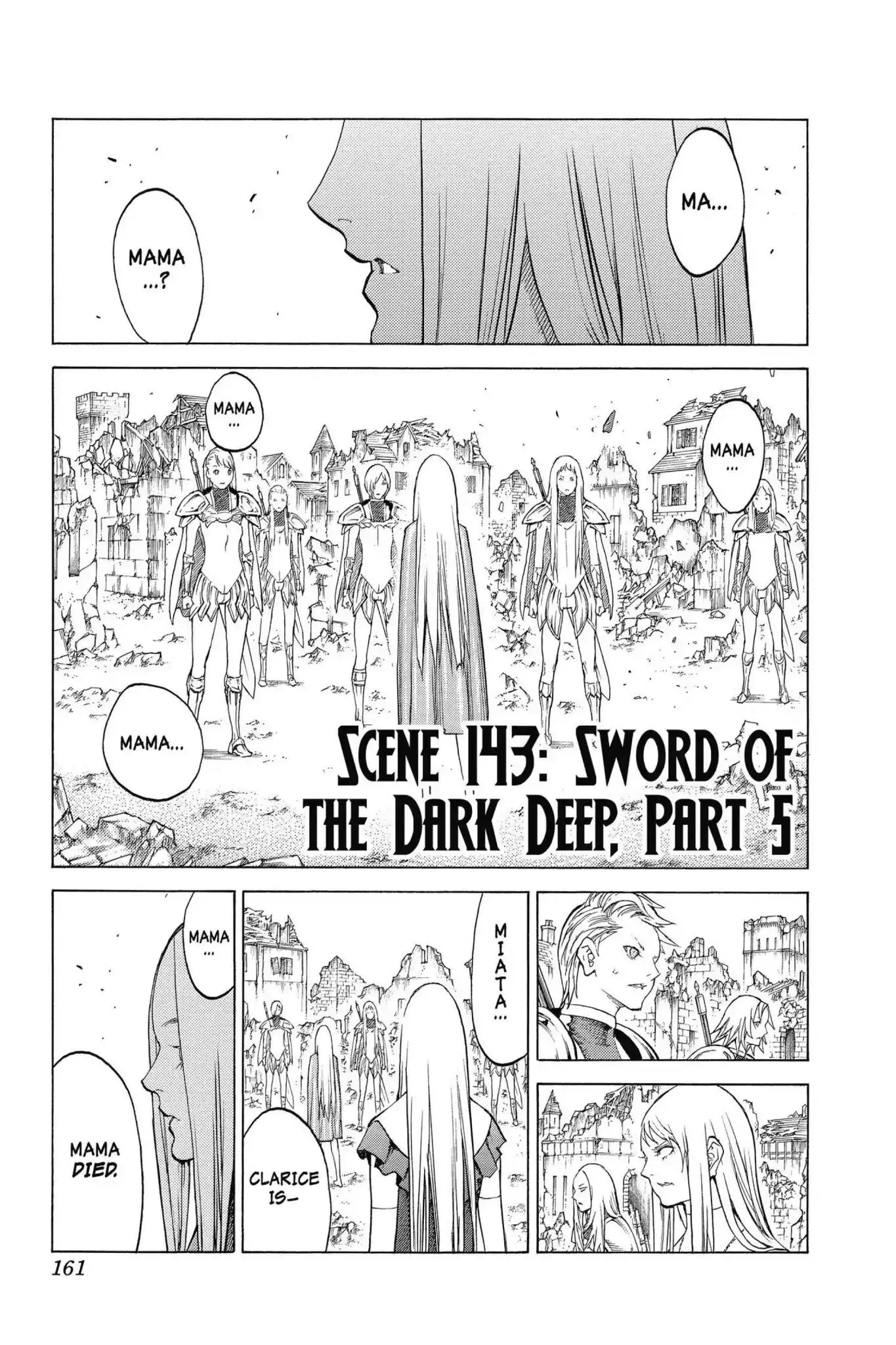 Read Claymore Chapter 143 - Vol.25 Scene 143: Sword of the Dark Deep, Part 5 Online