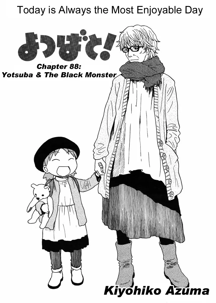 Read Yotsubato! Chapter 88 - Yotsuba & the Black Monster Online