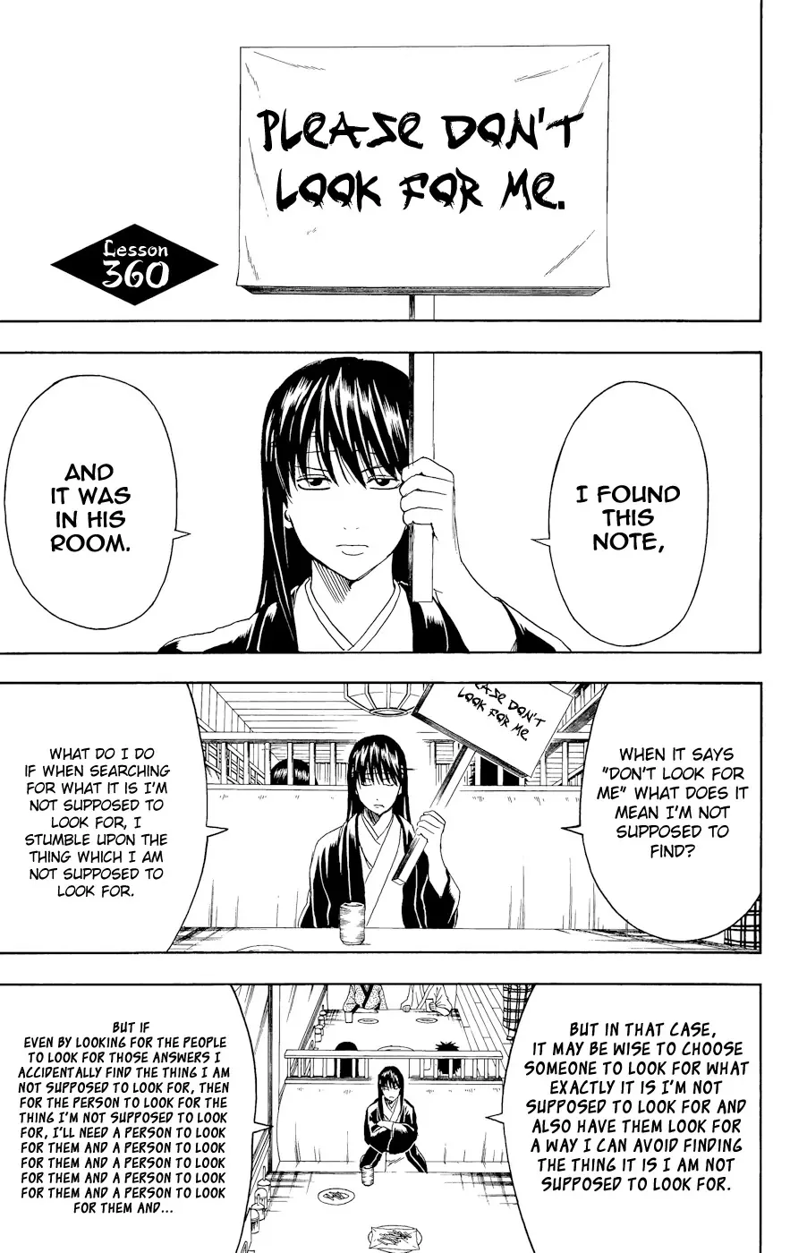 Read Gintama Chapter 360 - Don't say Sayonaraion Online