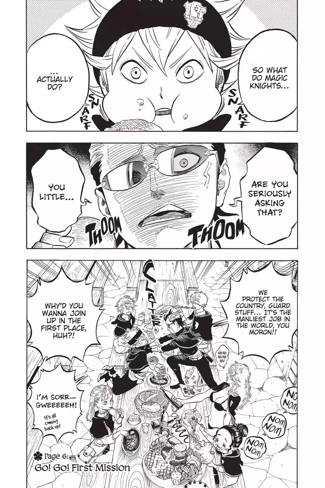 Read Black Clover Chapter 6 - Vol.1 Page 6: Go! Go! First Mission Online