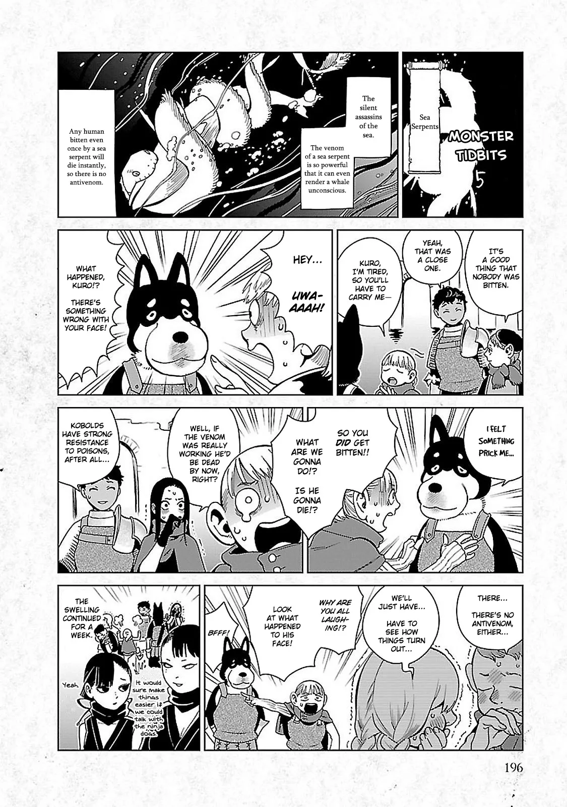 Read Dungeon Meshi Chapter 35.5 - Extra - Monster Tidbits 5 Online