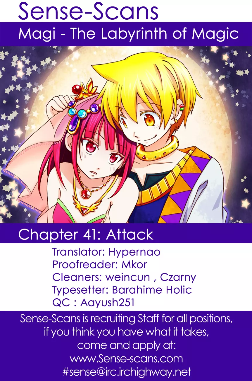 Read Magi – Labyrinth of Magic Chapter 41 - Attack Online