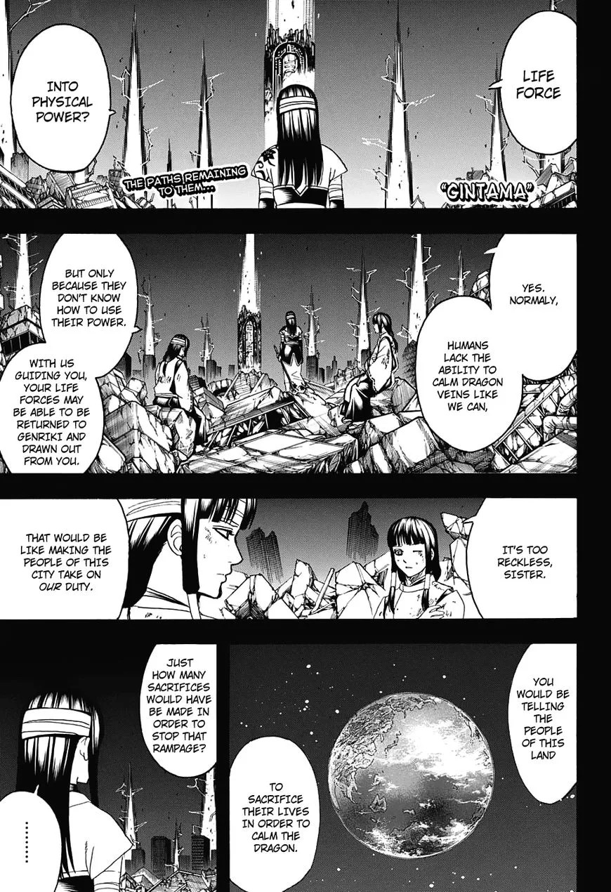 Read Gintama Chapter 666 - The Creatures Called Humans Online