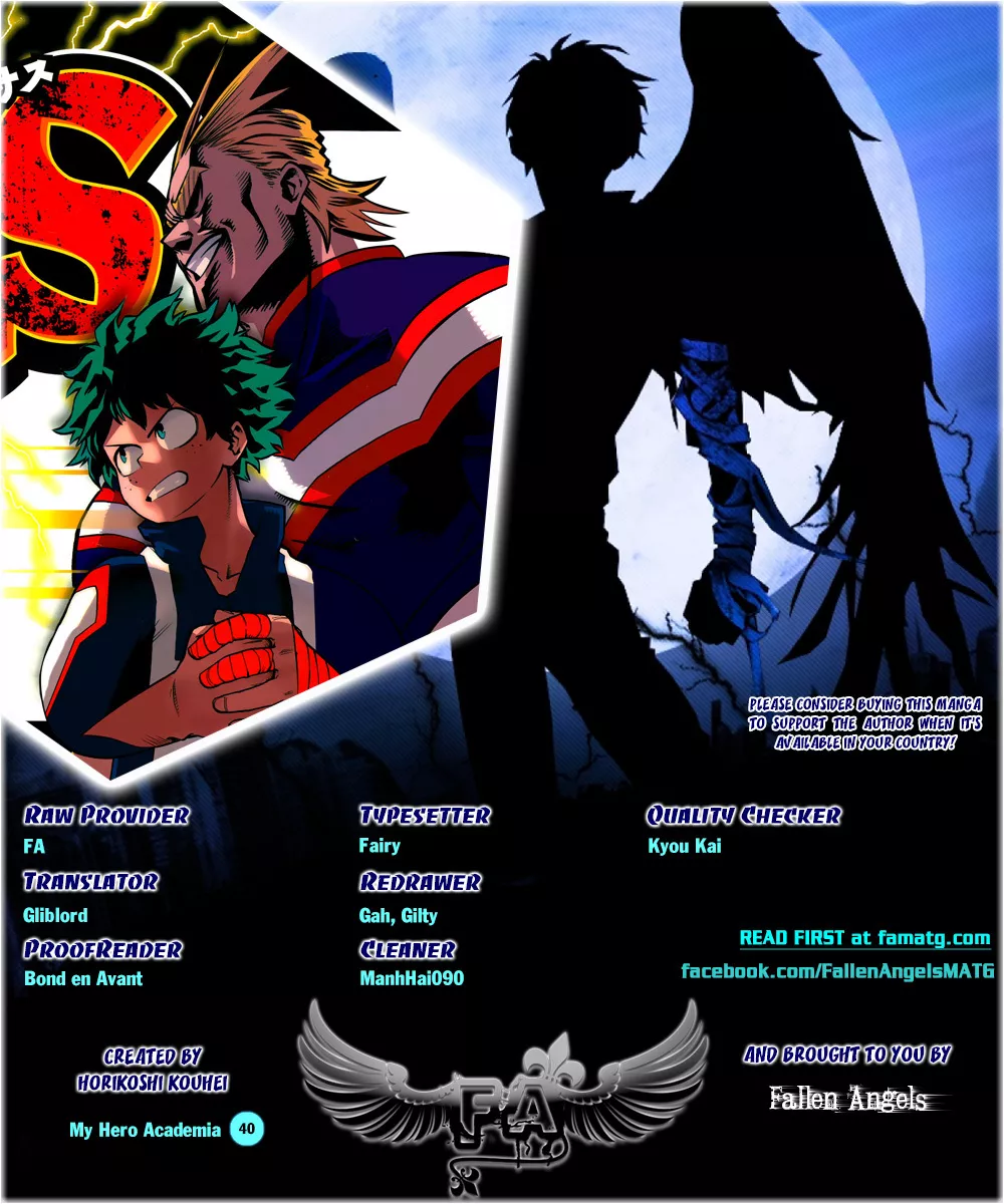 Read Boku no Hero Academia Chapter 40 - Filial Independence Online