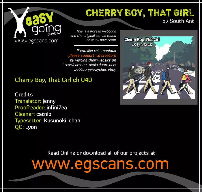 Read Cherry Boy, That Girl Chapter 40 Online