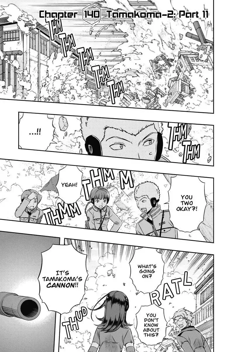 Read World Trigger Chapter 140 - Tamakoma-2: Part 11 Online