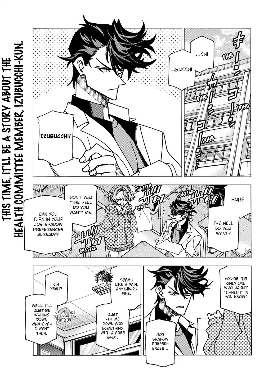 Read Ponkotsu Fuukiiin to Skaato take ga Futekisetsu na JK no Hanashi Chapter 61 - A story about dumb people and job shadowing Online