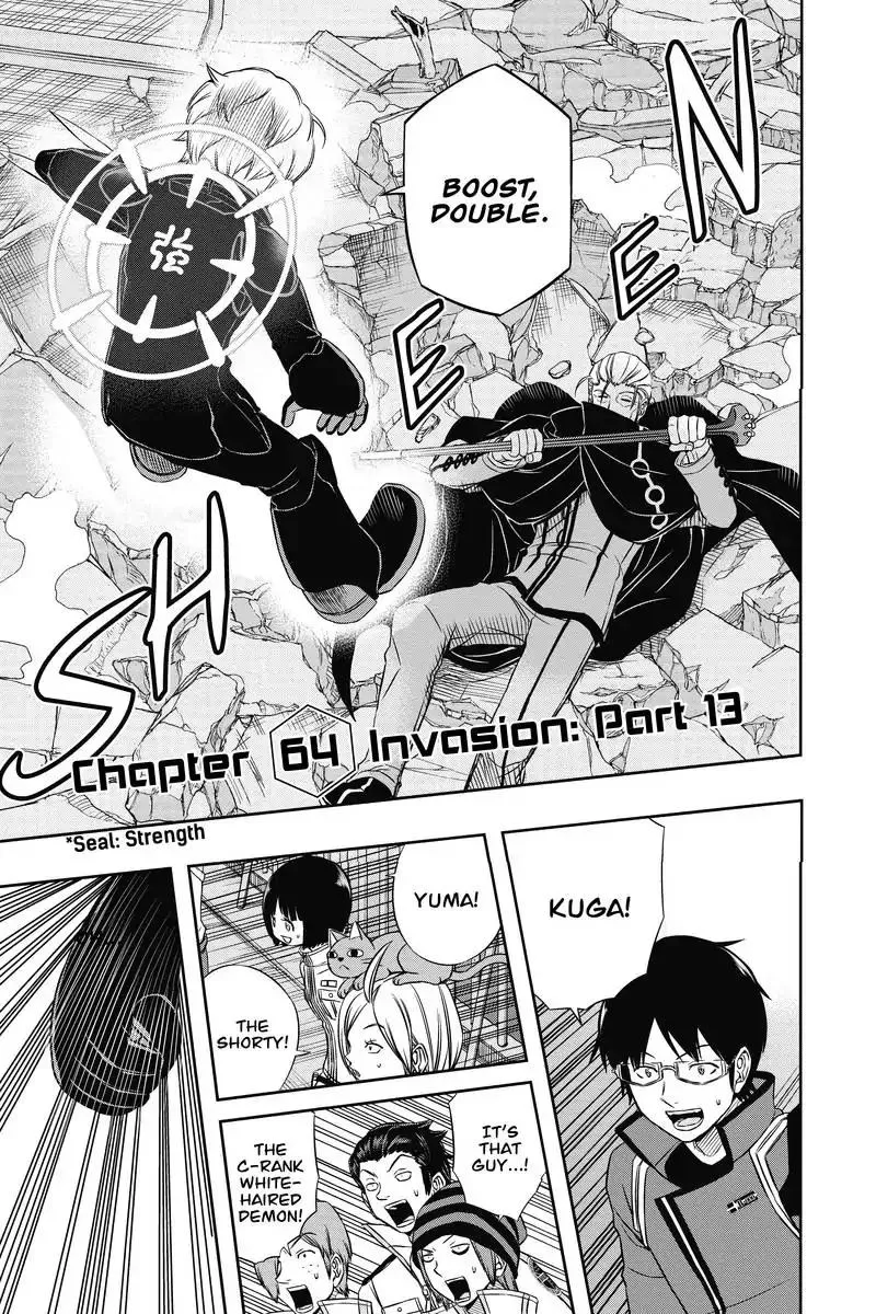 Read World Trigger Chapter 64 - Invasion: Part 13 Online