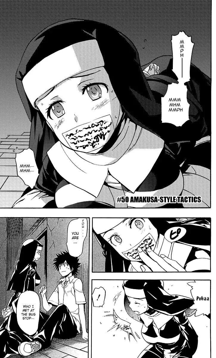 Read To Aru Majutsu no Kinsho Mokuroku Chapter 50 - Amakusa-Style Tactics Online