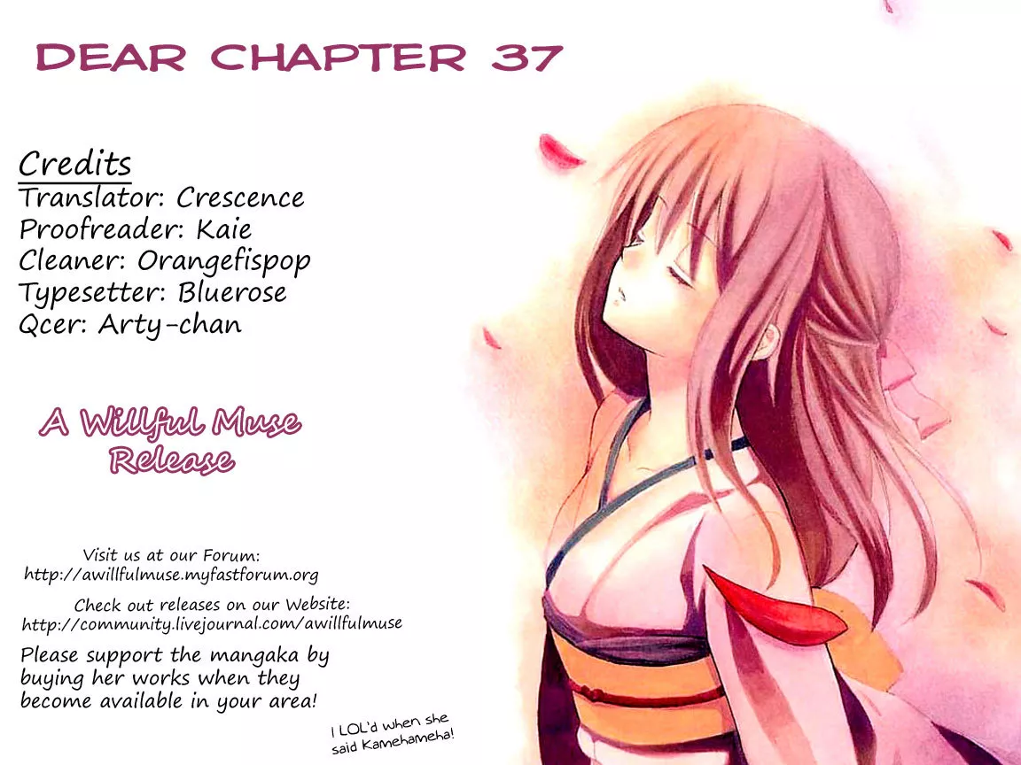 Read Dear (Fujiwara Cocoa) Chapter 37 Online