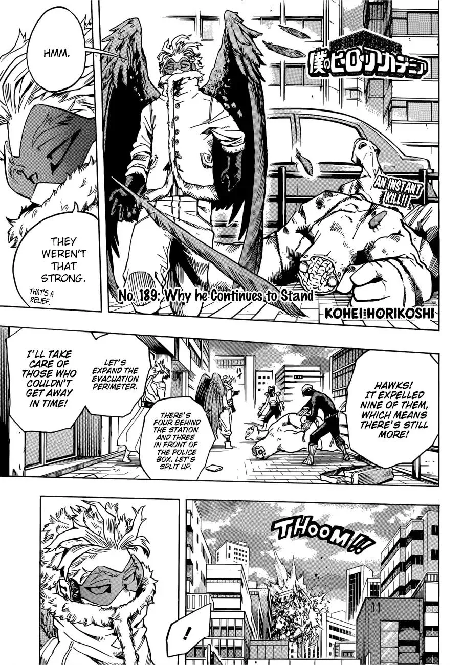 Read Boku no Hero Academia Chapter 189 - Why He Continues To Stand Online