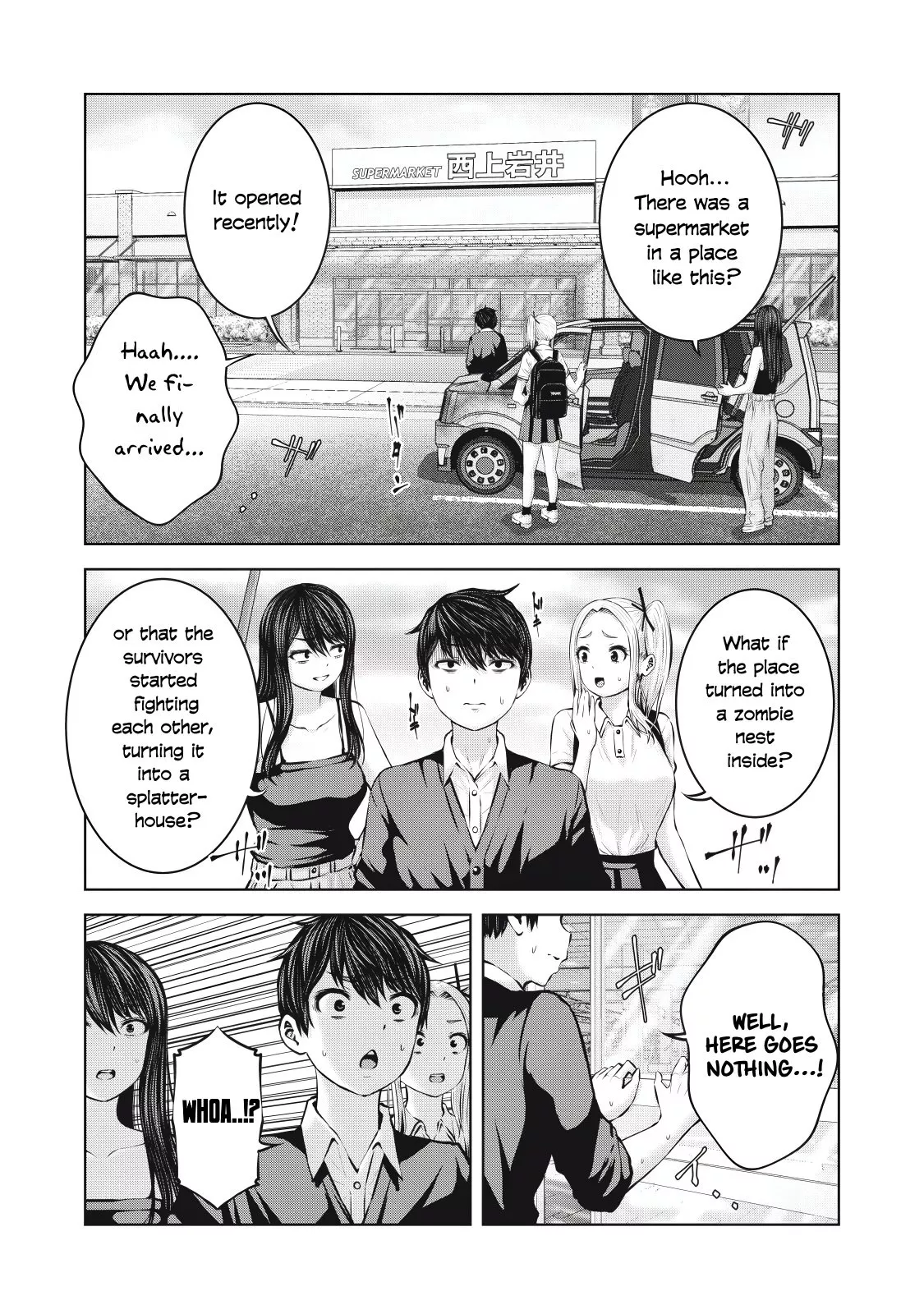 Read Zombie Sekai de Harem wo Tsukurou! Chapter 7.2 - Let's Encounter The Unknown! ② Online