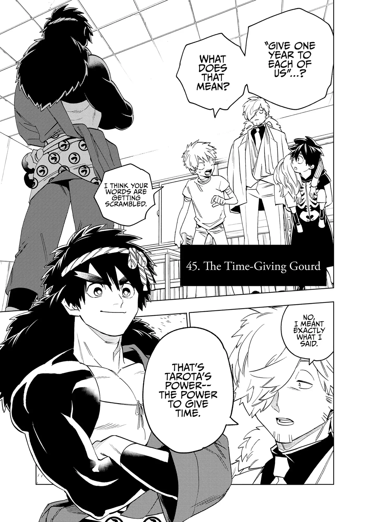 Read Kemono Jihen Chapter 45 - The Time-Giving Gourd Online