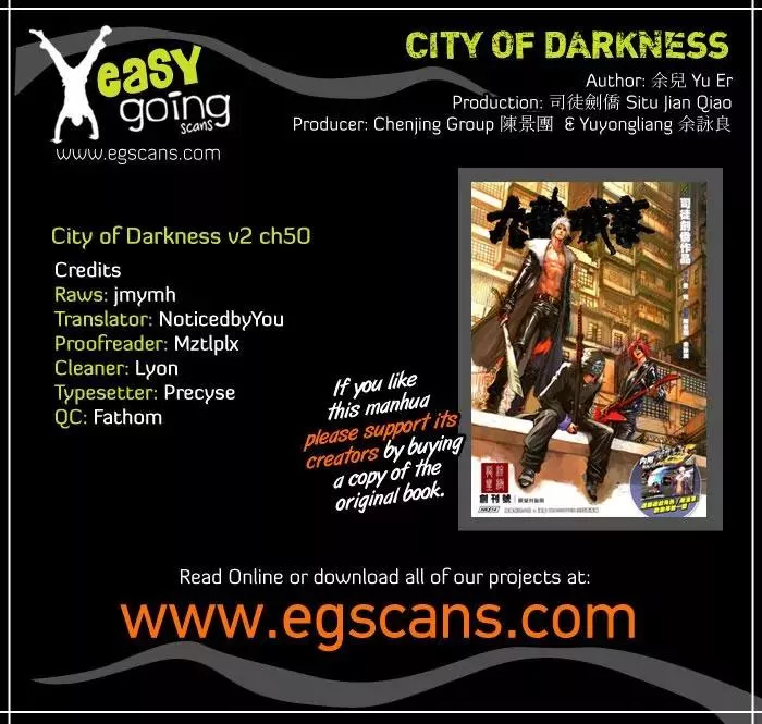 Read City of Darkness Chapter 50 - Tornado vs. Zheng Online