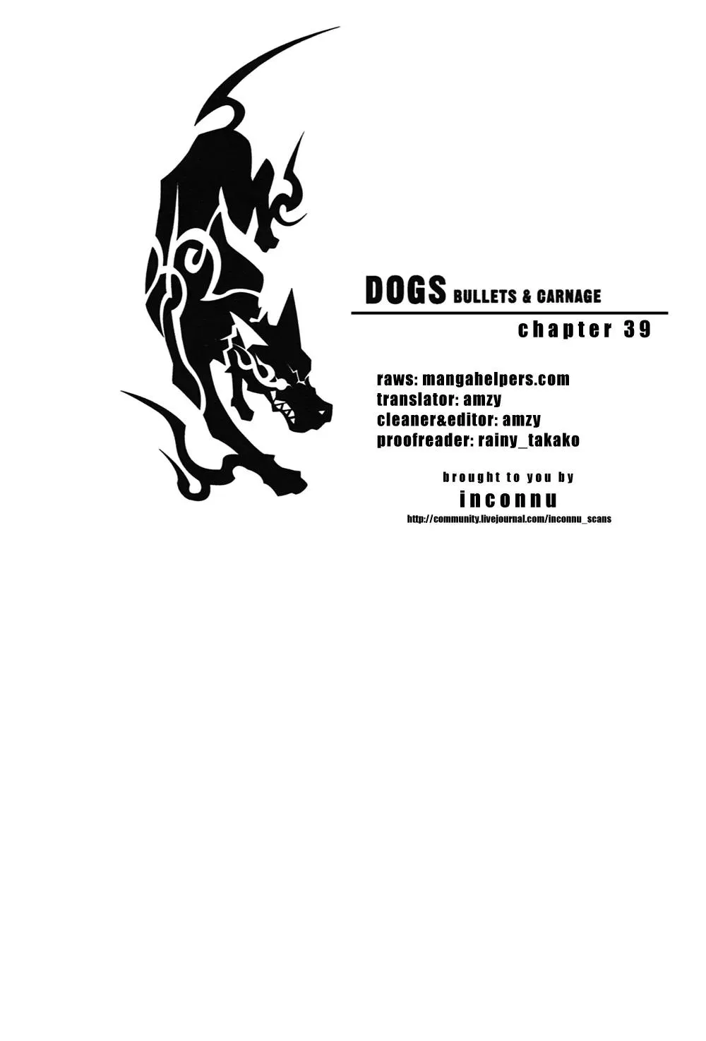 Read Dogs: Bullets & Carnage Chapter 39 Online