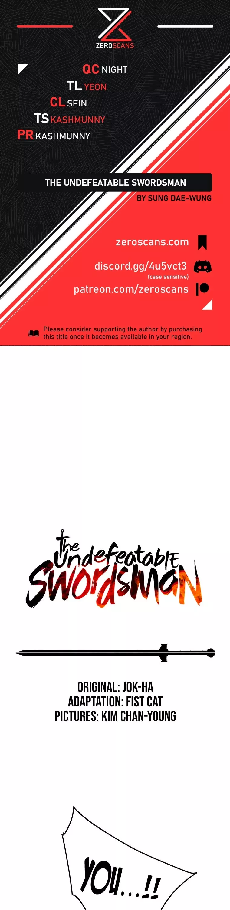 Read The Undefeatable Swordsman Chapter 127 Online