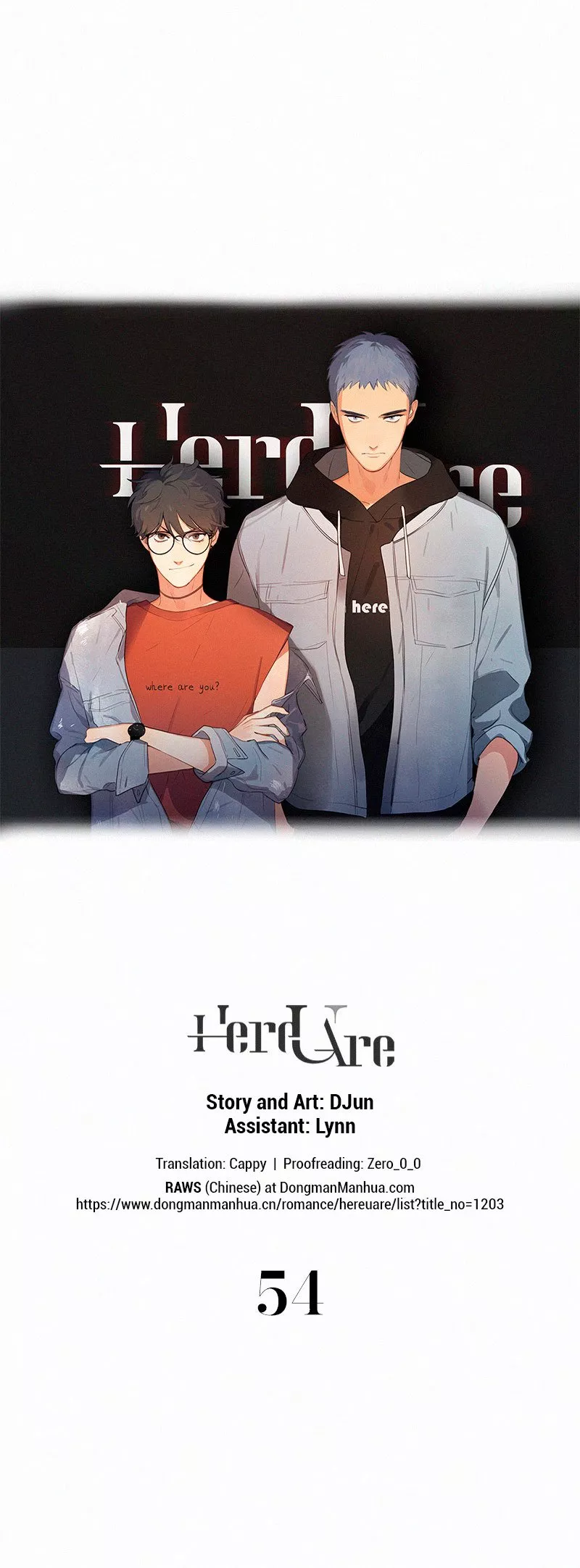 Read Here U Are Chapter 54 Online
