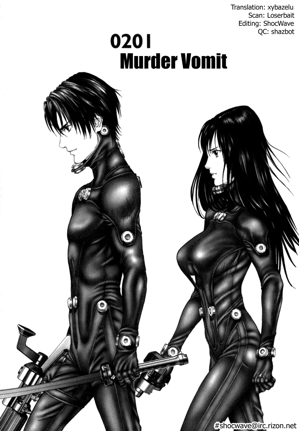 Read Gantz Chapter 201 - Murder Vomit Online