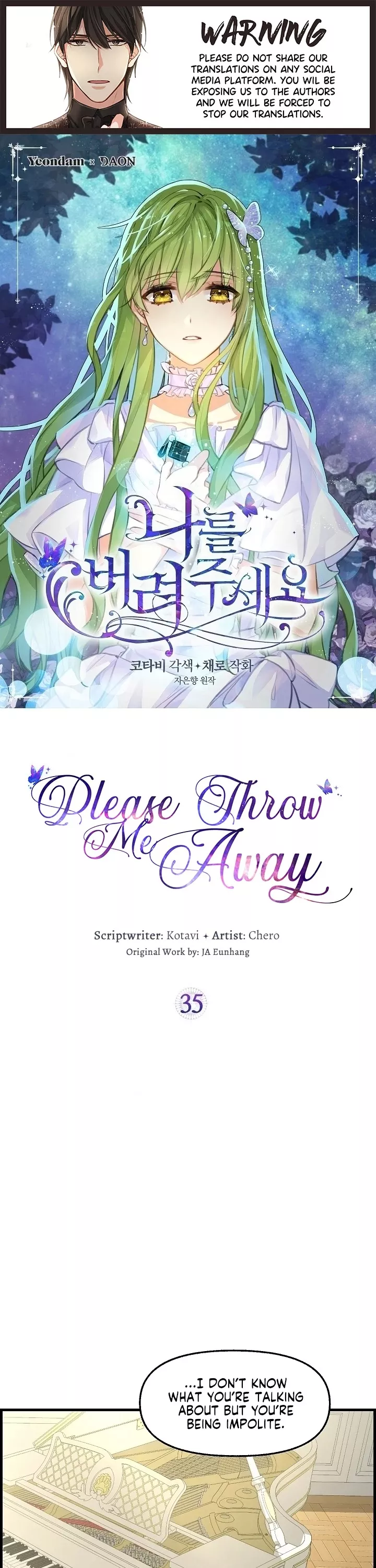 Read Please Throw Me Away Chapter 35 Online