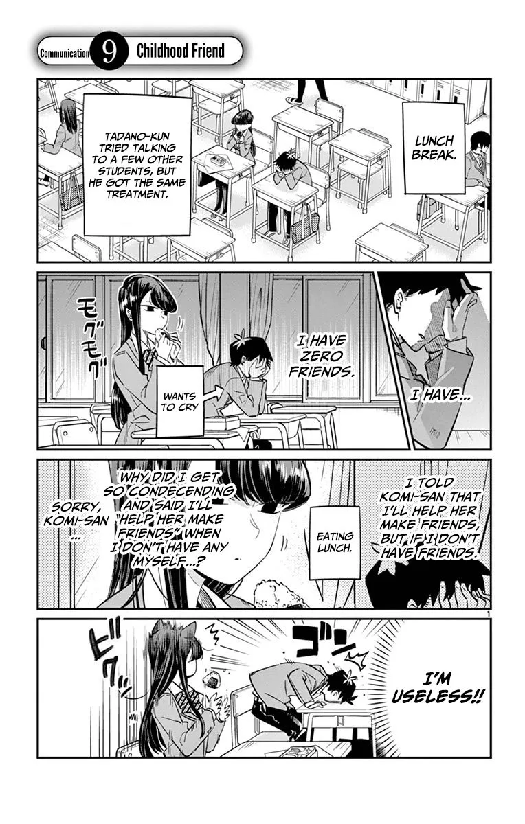 Read Komi-san wa Komyushou Desu Chapter 9 - Childhood Friend Online