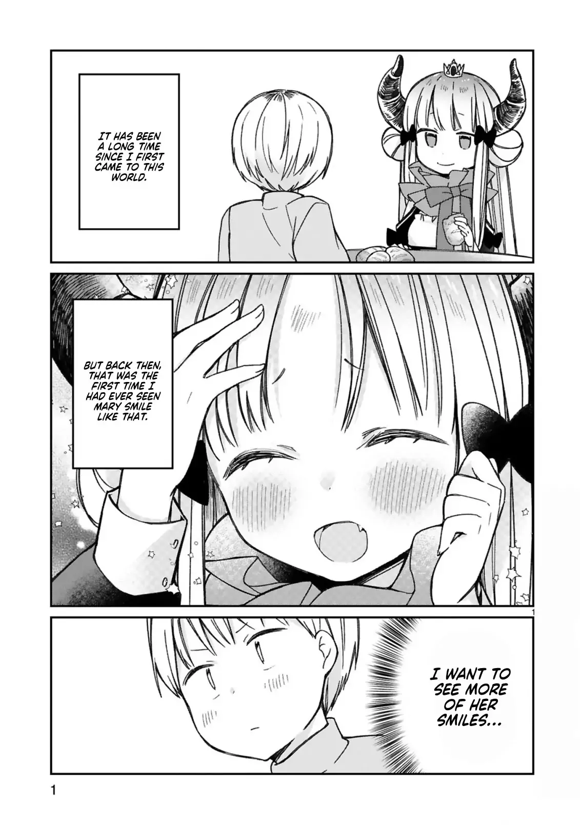 Read Maou-sama ni Shoukan sareta kedo Kotoba ga Tsuujinai. Chapter 15 - Mary's Smile Online