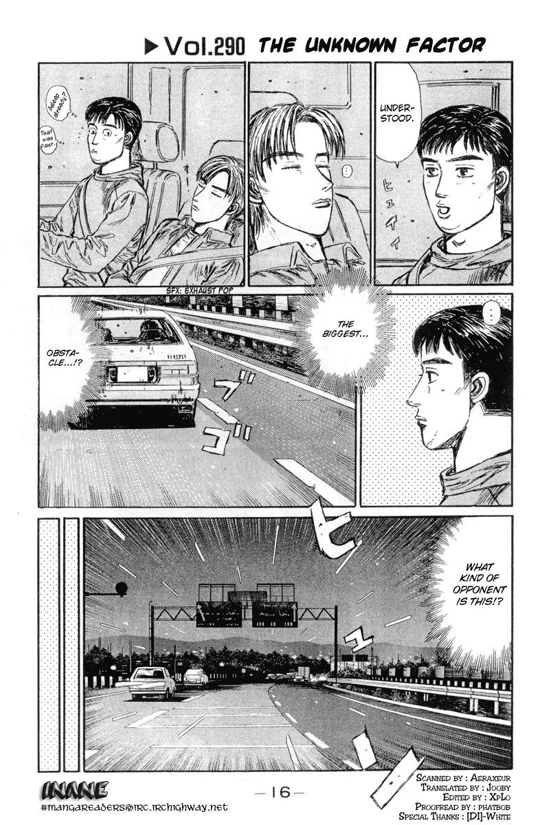 Read Initial D Chapter 290 Online